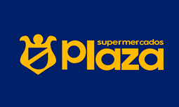 Logo Supermercados Plaza. Empresa que utiliza Software ERP Alimentación